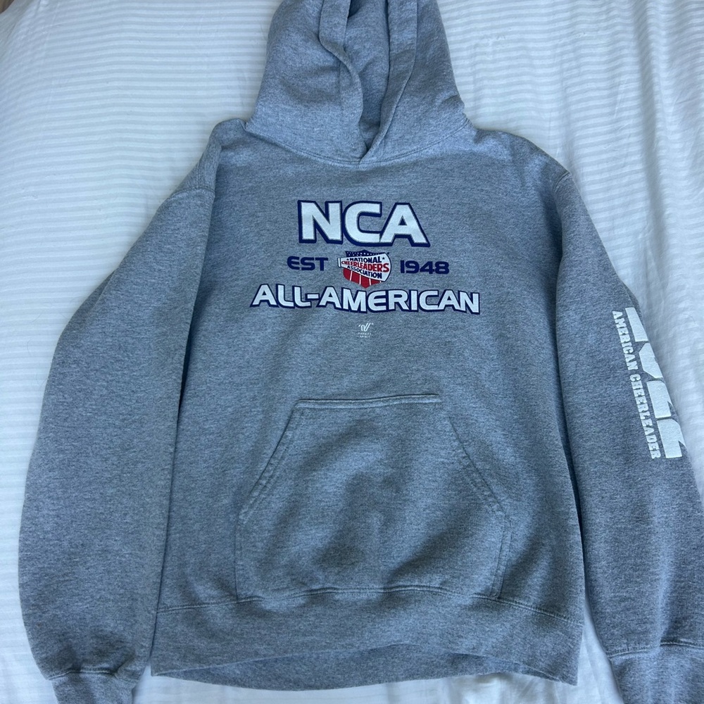 Gray All-American varsity Hoodie